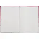 Книга для записей А4 100л кл. "Розовые волны" 7БЦ, глянцевая ламинация, офсет 60г/м2 - фото 2