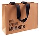 Пакет А5 21*27,5*8 "For special moments" крафт, горизонт., нейтр. - фото 2
