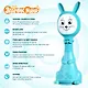 Зайчик Няня. Голубой. Музыкальная интерактивная игрушка - фото 2