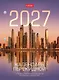 Календарь 2027г А6 "С праздниками 2" 160л, настольный, перекидной, офсет 65г/м2, 2 краски - фото 1