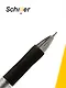 Ручки шариковые автоматические черные 12 штук "Accent" 0,7 мм, Schiller - фото 2