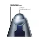 Стержни шариковые синие с упором 2 штуки, Pilot - фото 4