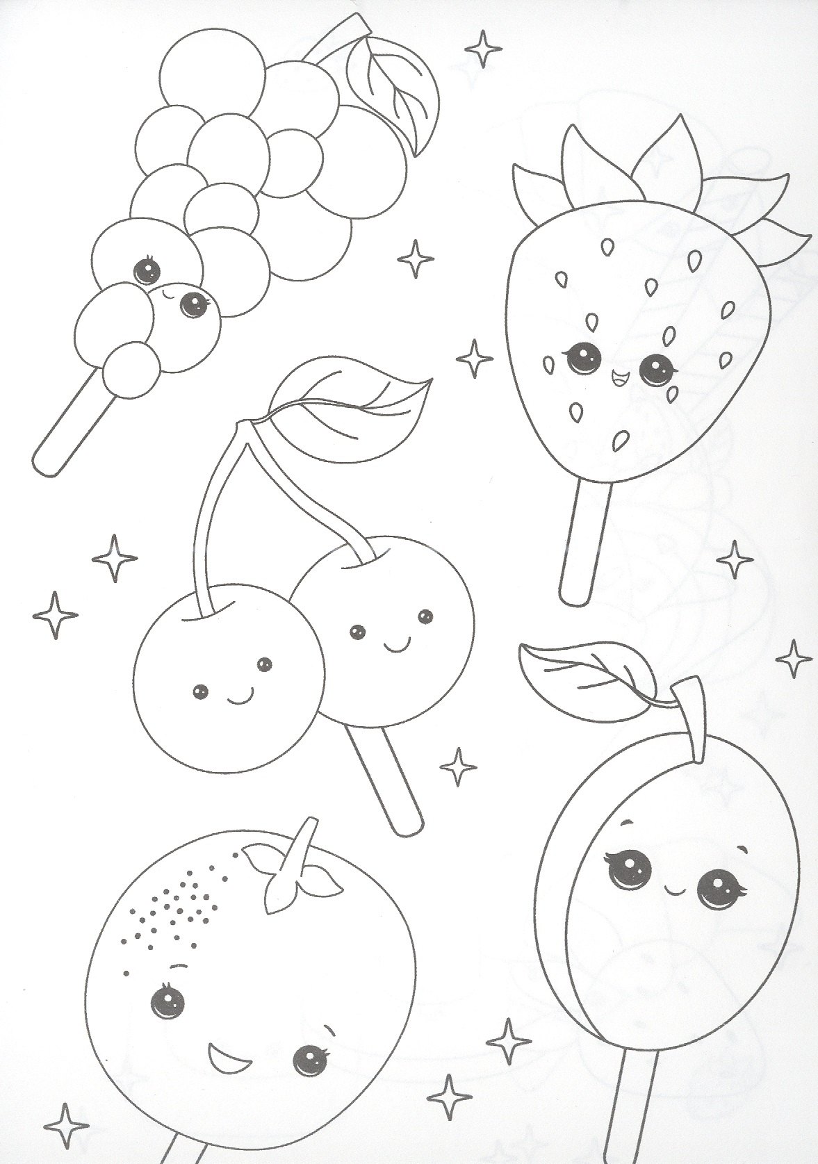 РАСКРАСКИ эконом НЯШКИ-РАСКРАСКИ. ВКУСНЯШКИ - фото 3