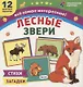 Лесные звери. 12 развивающих карточек с красочными картинками, стихами и загадками для занятий с детьми - фото 1