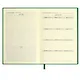 Ежедневник недат. А5 160л "Шеврет экстра" зеленый, иск.кожа, мягкий переплет, блинт.тиснение, офсет, ляссе - фото 7