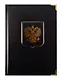 Ежедневник недат. А5+ 152л "PATRIOT" черный, 7Б, тв.переплет, иск.кожа, тисн.фольгой, конгрев, тонир.блок, мет.уголки, ляссе, инд.уп - фото 1