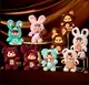  Фигурка коллекционная 52TOYS Плюшевая игрушка с подвесом LITTLE BUNS Melting Together Series (74303) - фото 3