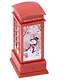 Светодиодная фигура Телефонная будка со снеговиком (пластик) (12х5) - фото 1