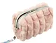 Косметичка плюшевая (розовая) (текстиль) (20х15) (12-12068-A003) - фото 2