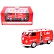 432202 Машинка литая коллекционная Motor City Classics - Die-сast модель по лицензии Coca-Cola 1962 Volkswagen Cargo Van, масштаб 1:43 - фото 1