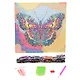 Набор для творчества. Разноразмерная мозаика на подрамнике "Радужная бабочка", 30 х 30 см - фото 2