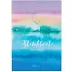 Скетчбук А5 80л "Закат в лесу" тонир. салатов. блок, 80 г/м2, твердая обложка - фото 1