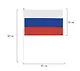 Флаг России ручной, полотно 30*45 см, подвес - фото 5