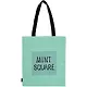 Сумка-шоппер Mint square цветная, текстиль 40см.*32см. - фото 1