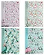 Тетрадь в клетку Hatber, Floral collection, А4, 80 листов, в ассортименте - фото 1