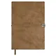 Ежедневник дат. 2026г. А5 176л "Тиволи глосс" бежевый, кожзам, мягк. переплет, застёжка-резинка, блинт.тиснение, офсет, справ.мат-лы, ляссе, инд.уп - фото 1