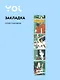 Закладка для книг «Аниме. Страничка манги. Цветная», пластик, Yoi - фото 1