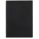 Ежедневник недат. А6+ 126*174 160л "Кассандра" черный, кожзам, мягкий переплет, блинт.тисн, тонир.блок, ляссе - фото 1