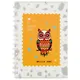 Тетрадь в клетку Hai Bin, Hello owl, 80 листов, в ассортименте - фото 3