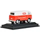 Машинка литая коллекционная Motor City Classics - Die-сast модель по лицензии Coca-Cola 1962 Volkswagen Cargo Van, масштаб 1:72 - фото 3