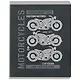 Тетрадь в клетку Listoff, "Мотоклуб", 96 листов, в ассортименте - фото 1