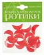 Набор для творчества Альт, Декоративные элементы Ротики красные 25*15мм - фото 1