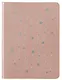 Записная книжка А6 64л лин. "PEARL. Сахарная вата" иск.кожа, эфф.перламутра, тиснен.фольгой, тонир.торцы, ляссе - фото 1