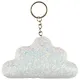 Брелок с блестками Облако (текстиль) - фото 4