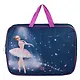Папка для тетрадей А4+ "ПРИНЦЕССА-БАЛЕРИНА" 34,5*26*7см, полиэстер, водоотталкив. ткань, молния - фото 4