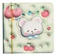 Записная книжка А7 96л "Berry animal 3D" мел.картон, ассорти - фото 5