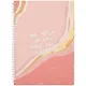Тетрадь в клетку Be Smart, Paints, А4, 96 листов, розовая - фото 1