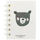 Записная книжка «Funny animals» А7, 96 листов в линейку, спираль, в ассортименте - фото 3