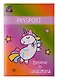 Обложка для паспорта  Единорог (Believe in unicorns) (кожа) (ПВХ бокс) (ОК2019-22) - фото 1