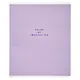 Тетрадь 48л кл. "Block", сиреневый, скрепка, карт.обл., микротекстурирование, ламинация - фото 1