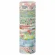 Клейкие WASHI-ленты д/декора Микс №1, 15мм*3м, 7цв, рисовая бумага, ОСТРОВ СОКРОВИЩ, 661709 - фото 1
