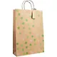 Пакет А3 46*33*10 Рolka dot нейтр., крафт - фото 1