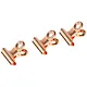 Зажимы для бумаг 25 мм 6 штук "Rose Gold" розовое золото, Meshu - фото 2