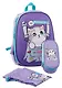 Ранец "Kitten" 2отд., 39*30*18см, 2 кармана, анатомическая спинка, пенал, мешок для обуви - фото 1