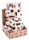 Сова с пятнышками в крафт коробке (12-01568-575) - фото 2