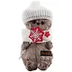 Мягкая игрушка Басик в зимнем комплекте (19 см) - фото 1