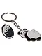 Набор Брелок My lucky charm Панда (металл) (12-07150-Z1825)+Значок Pin Joy Коты Инь-Ян (металл) (12-08599-962) - фото 9