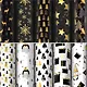 Бумага упаковочная 70*100см "Black.Gold.Whitel" НГ,инд.уп., ассорти - фото 1