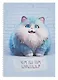 Тетрадь А4 80л кл. "Шуршишь?" мел.картон, выб.лак, евроспираль, офсет - фото 1