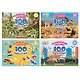 Набор обучающих книг "100 наклеек". Комплект из 4 книг - фото 1