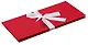 Подарочная коробка для денег с бантом, красный - фото 2