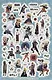 Naruto Shippuden. Супермного наклеек (Синяя) - фото 3