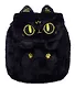 Рюкзачок-игрушка плюшевый Котик черный (17х14) (12-00830-202406-2) Bookvalno - фото 7
