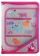 Папка для труда А4 "Собачки" пластиковая, молния с 3х сторон, внутр.блок для канц.принадлежностей - фото 1