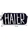 Пенал с большой молнией "Hater", 21.5 х 10.5 см - фото 3