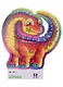 Деревянный фигурный пазл «Диплодок» kids S, 52 детали - фото 1